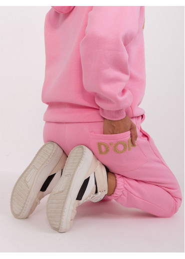 Ružová tepláková súprava