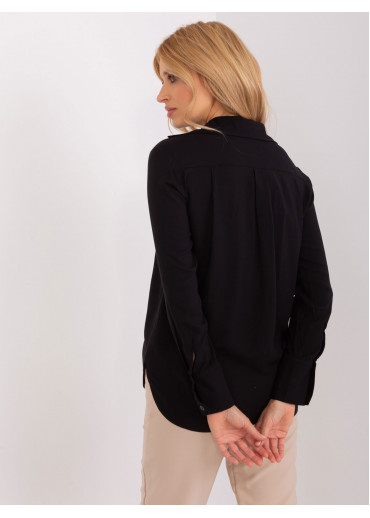 Čierna klasická košeľa