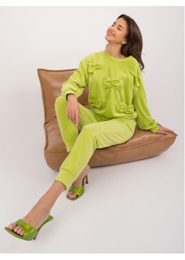 Limetkovo zelená tepláková súprava