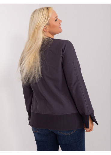 Grafitovo sivé tričko