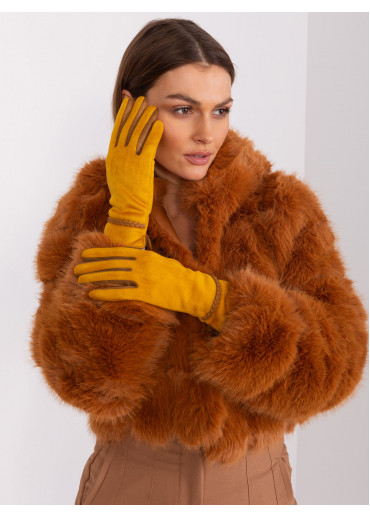 Karamelovo hnedé rukavice