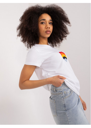 Biele dámske tričko