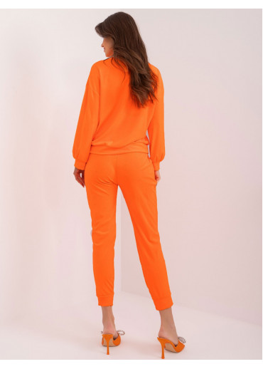 Oranžová tepláková súprava