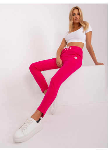 Fuchsiovo ružové tepláky