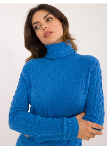 Svetlomodrý dámsky rolák