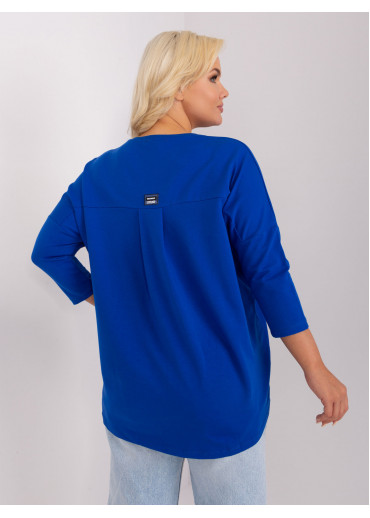 Kobaltovo modré tričko