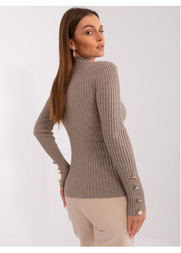 Kapučínovo hnedý polorolák