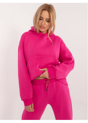 Fuchsiovo ružová tepláková súprava