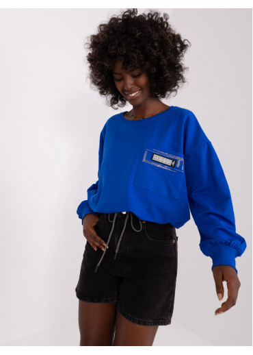 Kobaltovo modré tričko