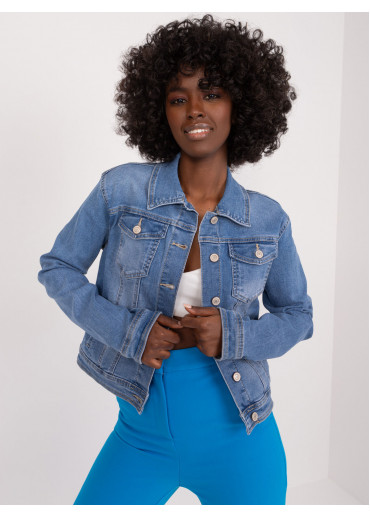 Svetlomodrá džínsová bunda