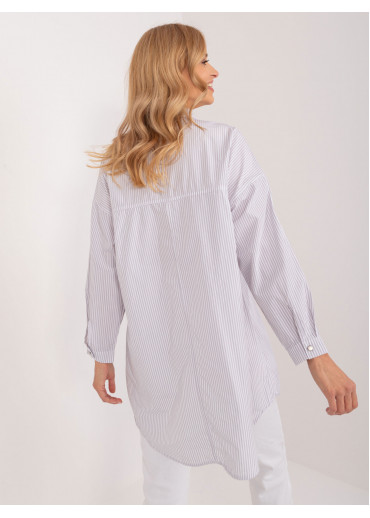 Svetlosivá dámske košeľa
