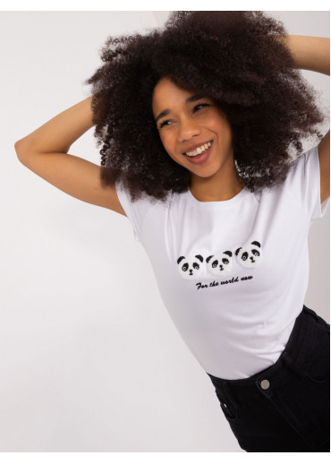 Biele dámske tričko