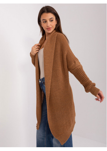 Hnedý kardigán