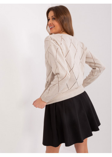 Béžovo hnedý sveter