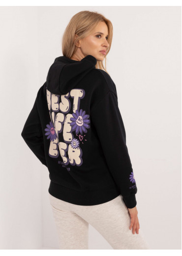 Grafitovo sivá dámska mikina