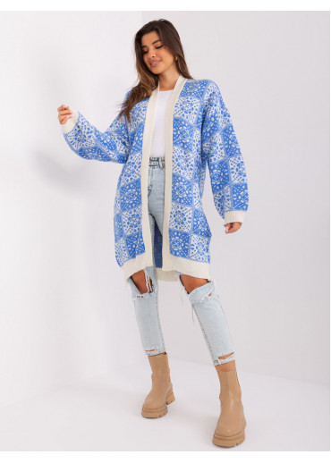 Svetlomodrý kardigán