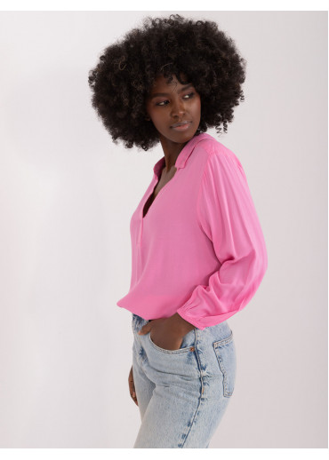Ružová dámska blúzka