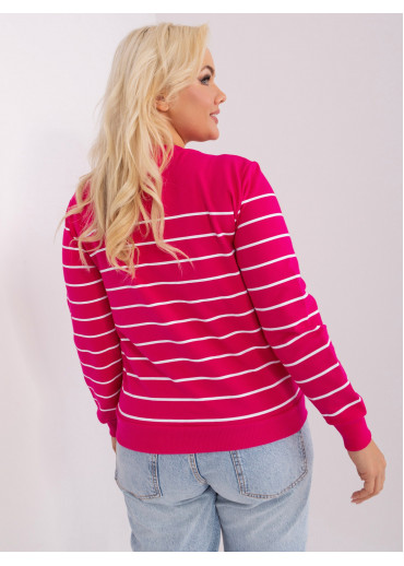 Fuchsiovo ružový pulóver