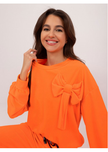 Oranžová tepláková súprava