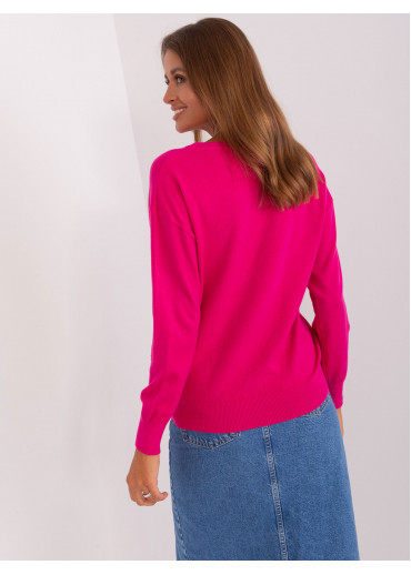 Fuchsiovo ružový dámsky sveter