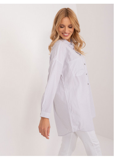 Svetlosivá dámske košeľa