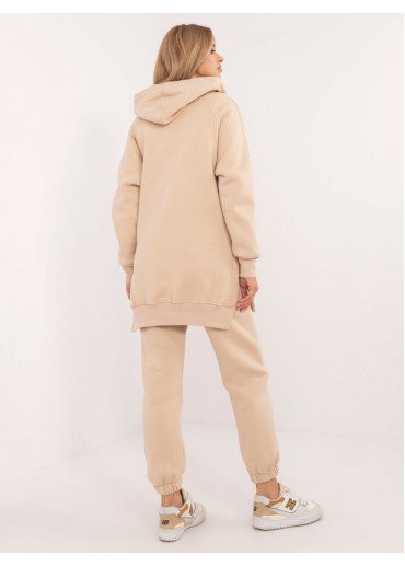 Béžovo hnedá tepláková súprava