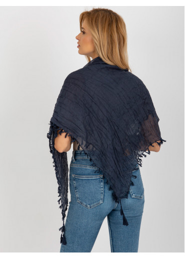 Grafitovo sivá šatka