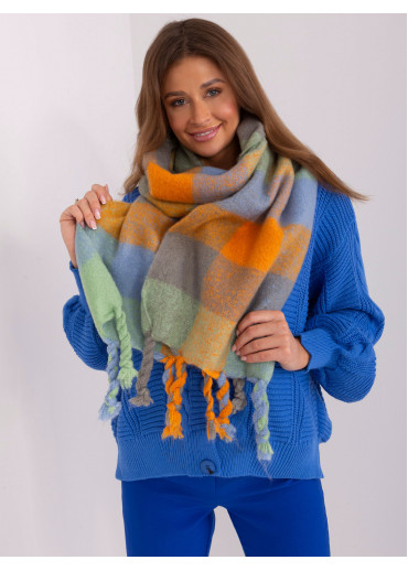 Oranžový hebký šál