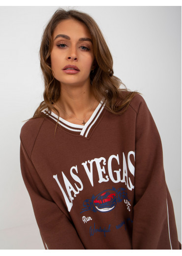 Hnedá tepláková súprava