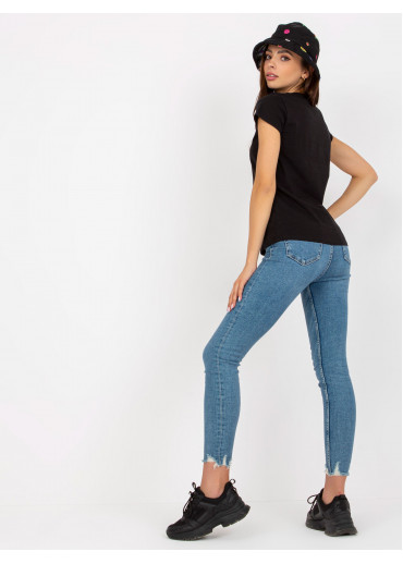 Čierne basic tričko