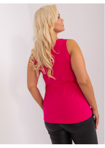 Fuchsiovo ružový top