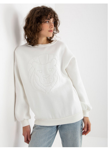 Smotanovo biela mikina lev