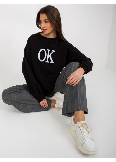 Čierna mikina OK