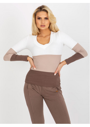 Karamelovo hnedé tričko