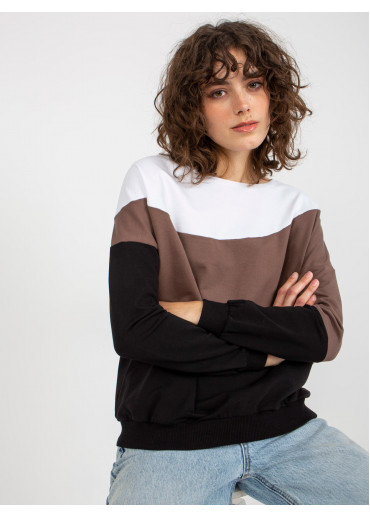 Viacfarebná dámska mikina