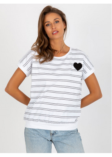 Čierne tričko srdce