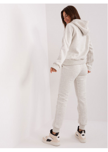 Sivá tepláková súprava