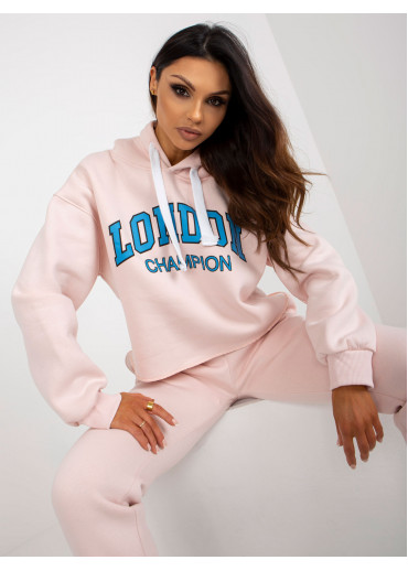 Púdrovo ružová tepláková súprava