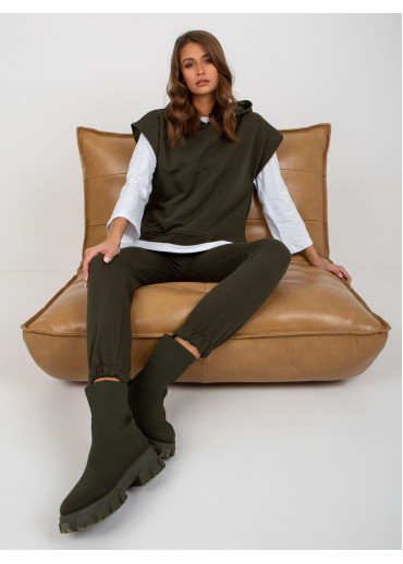 Khaki zelený komplet