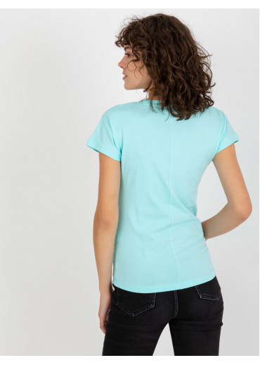 Svetlomodré basic tričko