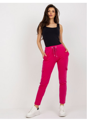 Fuchsiovo ružové tepláky