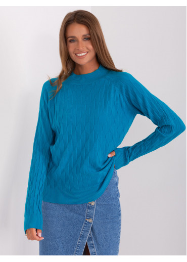 Mätovo zelený pulóver