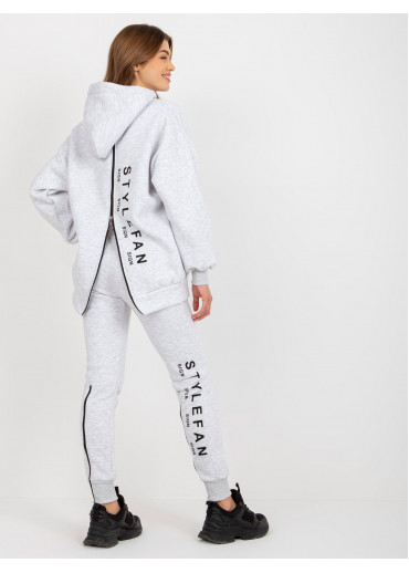 Sivá tepláková súprava