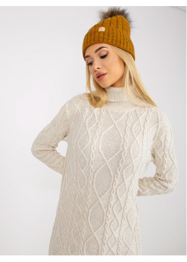 Karamelovo hnedá čiapka