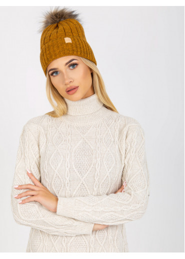 Karamelovo hnedá čiapka