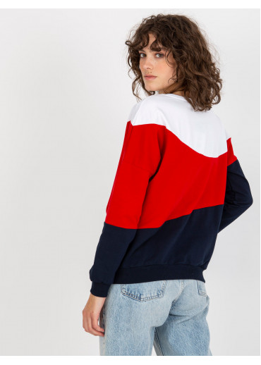 Viacfarebná dámska mikina