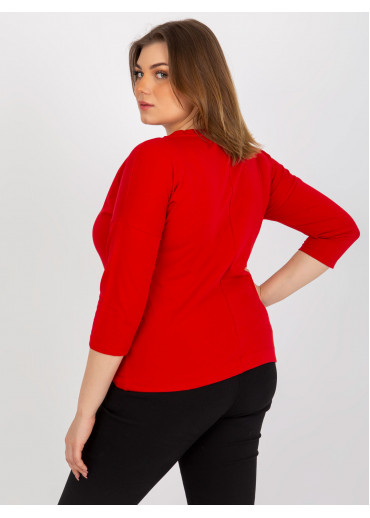 Červené tričko s potlačou vážka