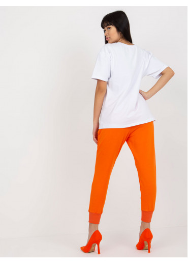 Biele basic tričko s potlačou