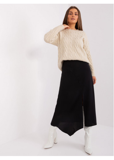 Kapučínovo hnedý pulóver