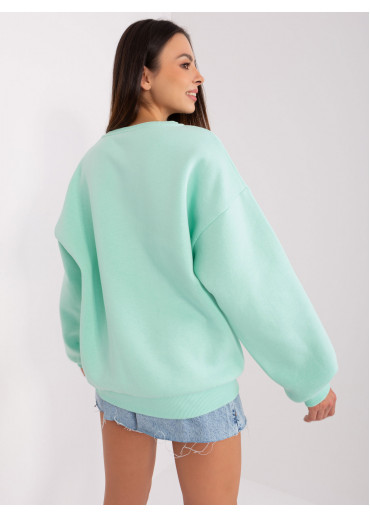 Svetlozelená mikina